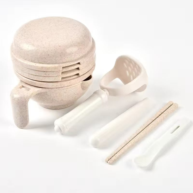 Baby complementary food preparation set, fruit and vegetable puree grinder, grinding bowl