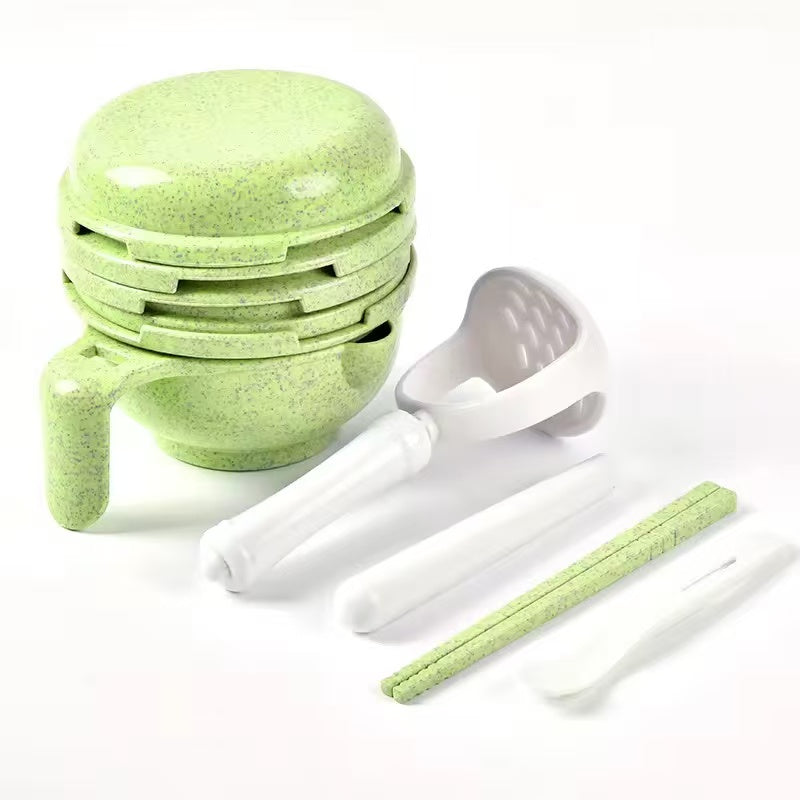 Baby complementary food preparation set, fruit and vegetable puree grinder, grinding bowl