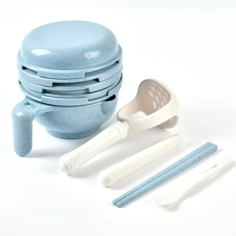 Baby complementary food preparation set, fruit and vegetable puree grinder, grinding bowl