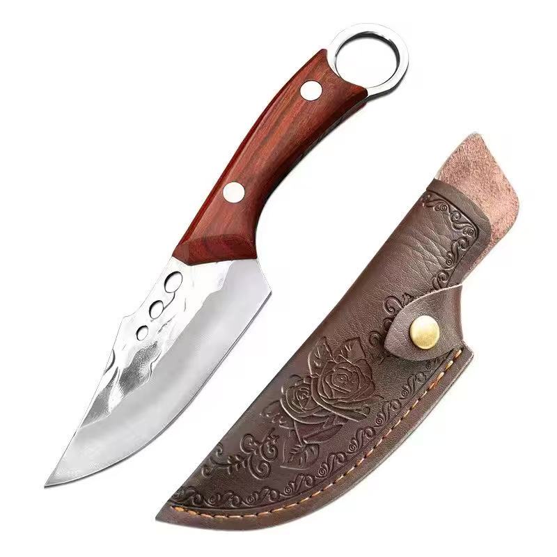 Highly hard and sharp butcher knife / Survival knife for outdoor use