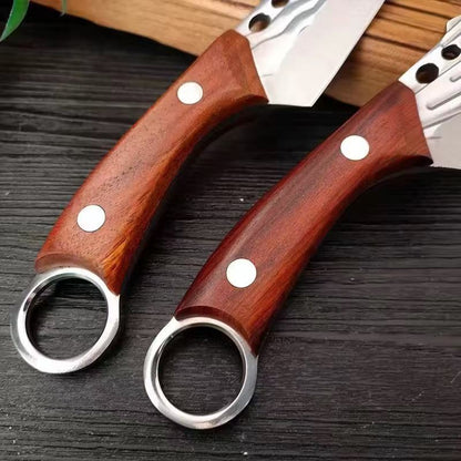 Highly hard and sharp butcher knife / Survival knife for outdoor use