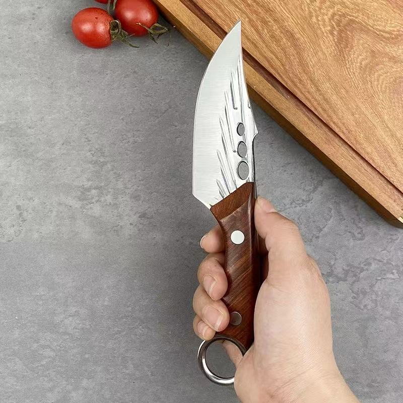 Highly hard and sharp butcher knife / Survival knife for outdoor use