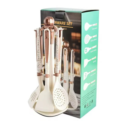 Food-grade silicone kitchenware set - 7-piece set