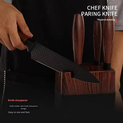Stainless steel kitchen knife set - 7-piece set