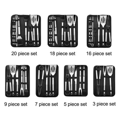 BBQ Stainless Steel Barbecue Tools Set