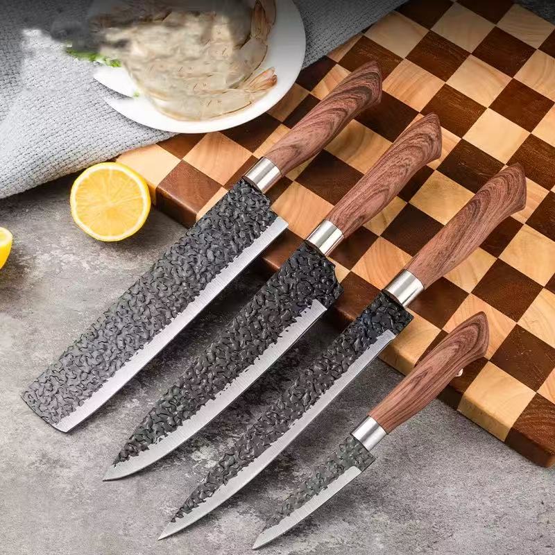 Stainless steel kitchen knife set - 8-piece set