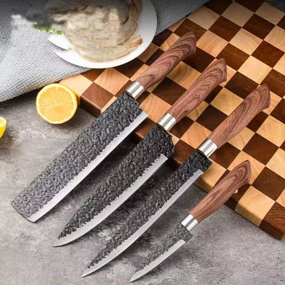 Stainless steel kitchen knife set - 8-piece set