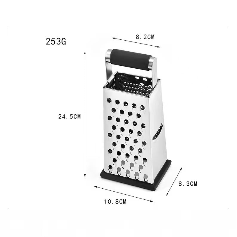 Stainless steel kitchen household vegetable grater