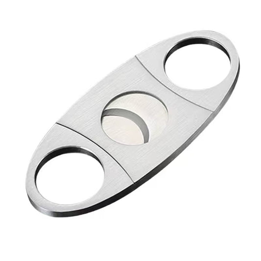Stainless steel cigar cutter