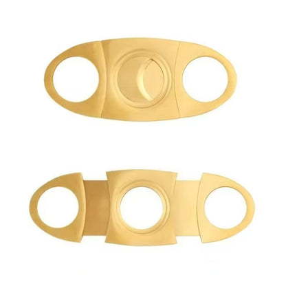 Stainless steel cigar cutter