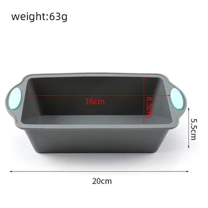 Silicone cake mousse bread baking tray, household baking mold set