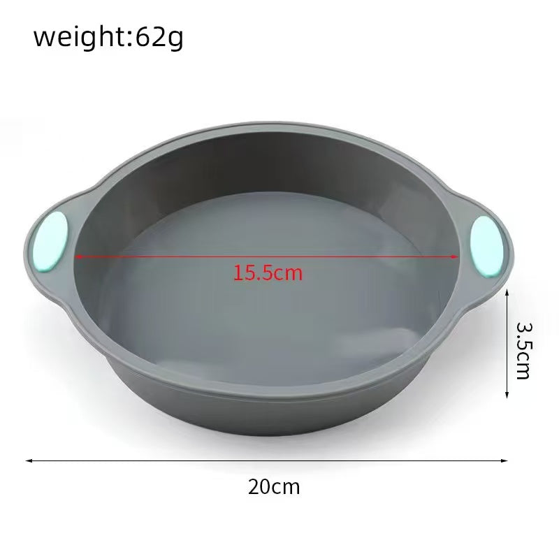 Silicone cake mousse bread baking tray, household baking mold set