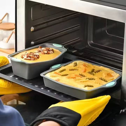 Silicone cake mousse bread baking tray, household baking mold set