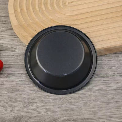 5-inch carbon steel flat-bottom pan, pizza, cake, hamburger and bread baking tray