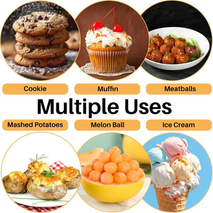 304 stainless steel ice cream scoop / fruit scoop / dessert spoon / ice cream baller