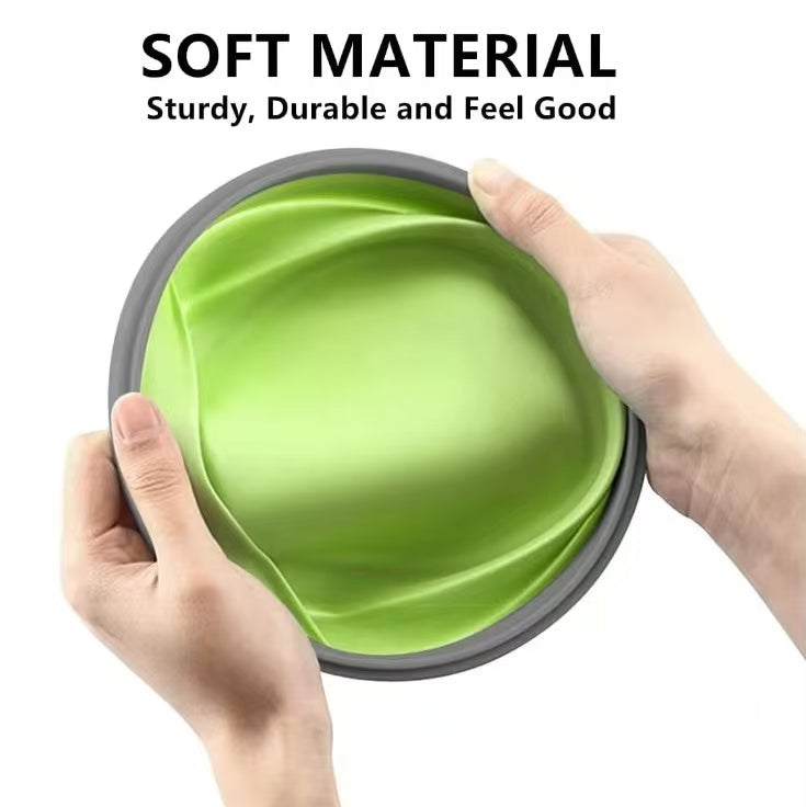 Food-grade high-temperature-resistant round silicone lunch box / refrigerator storage box / preservation box set