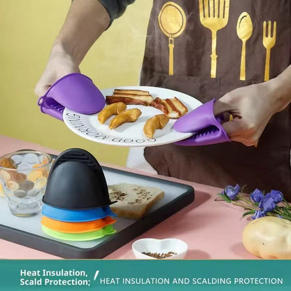 Anti-slip and anti-scald gloves, microwave oven heat insulation gloves, oven baking gloves, high-temperature resistant gloves