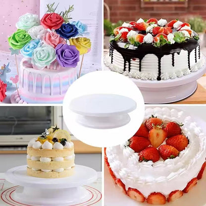 Cake decorating turntable set, DIY baking tool set