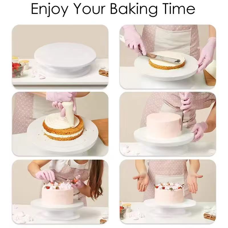 Cake decorating turntable set, DIY baking tool set