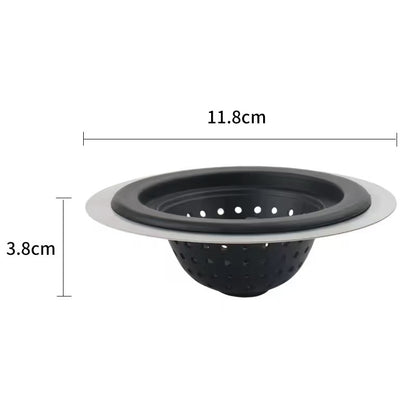 Silicone water tank filter screen, sink filter screen