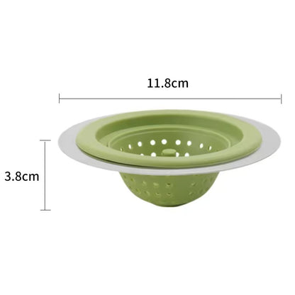 Silicone water tank filter screen, sink filter screen