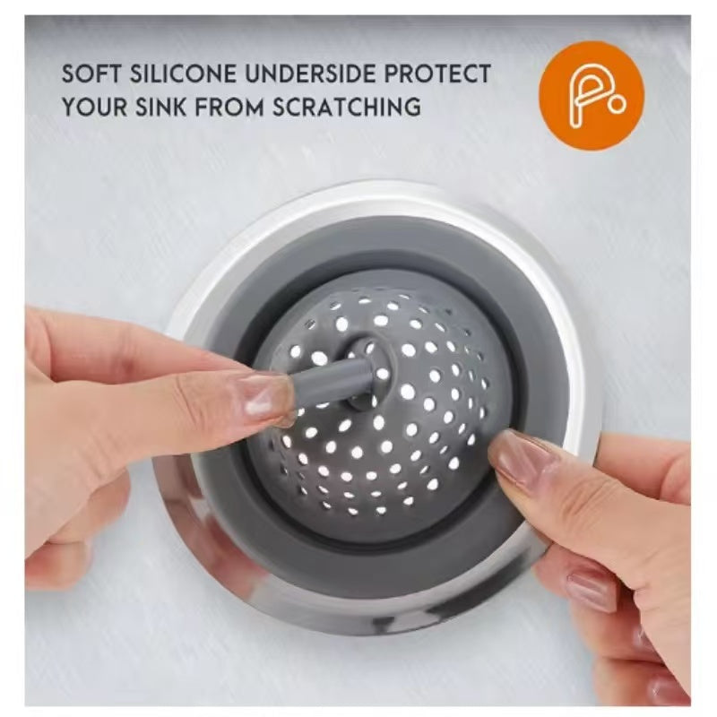 Silicone water tank filter screen, sink filter screen