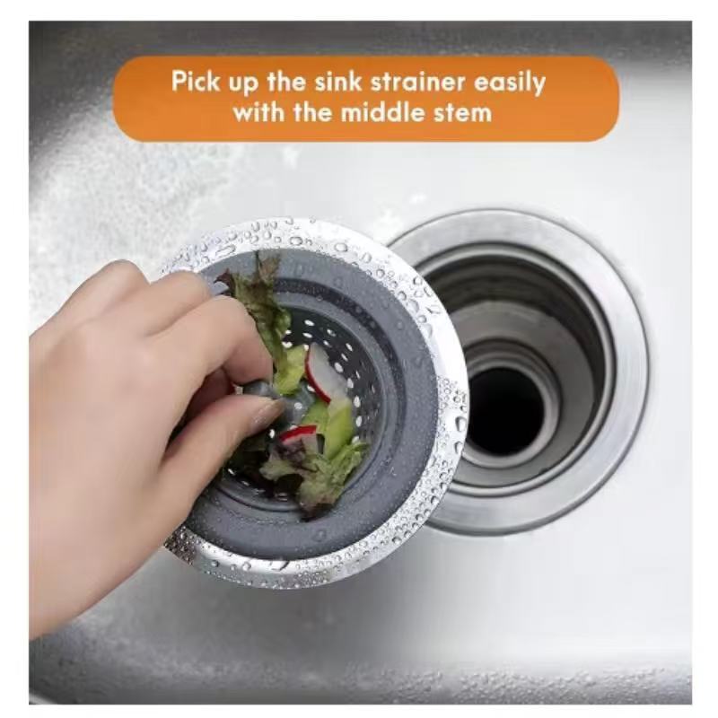 Silicone water tank filter screen, sink filter screen
