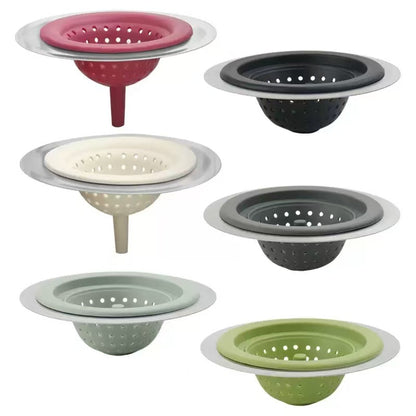 Silicone water tank filter screen, sink filter screen
