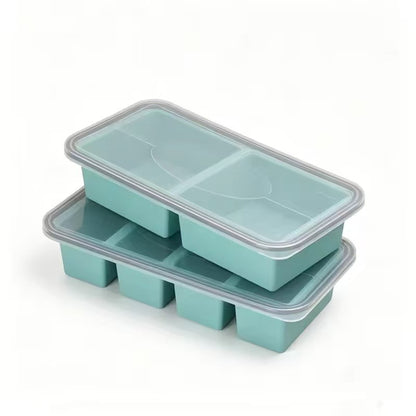 Multi-compartment silicone lunch box / Refrigerated food storage box / Food preservation box