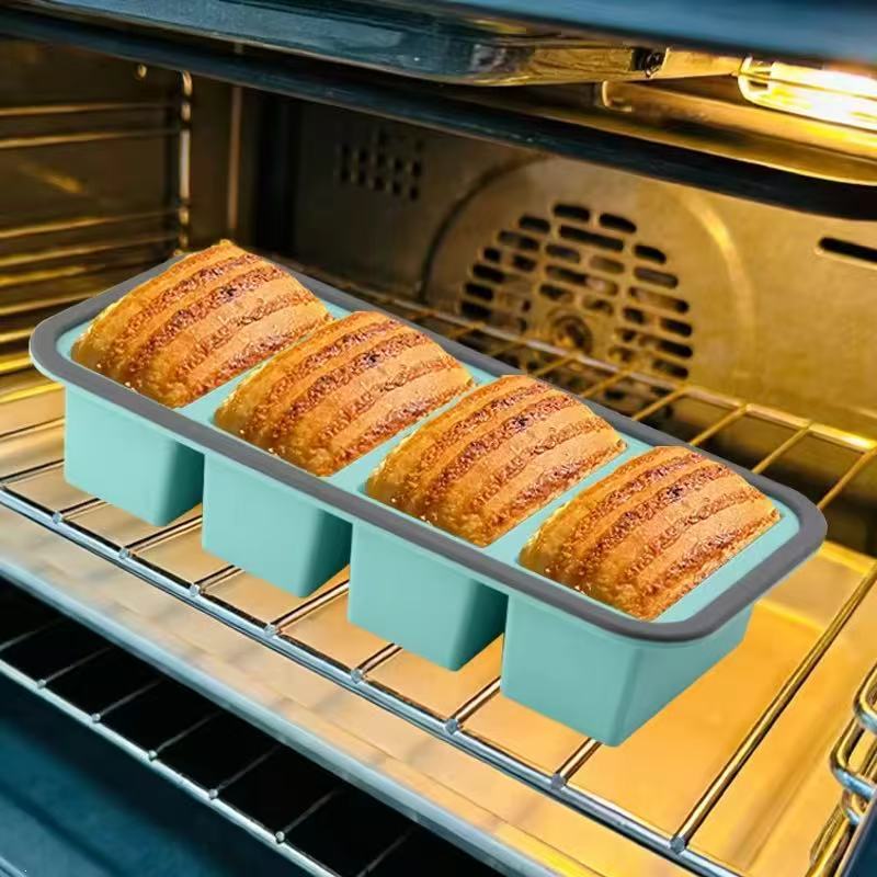 Multi-compartment silicone lunch box / Refrigerated food storage box / Food preservation box