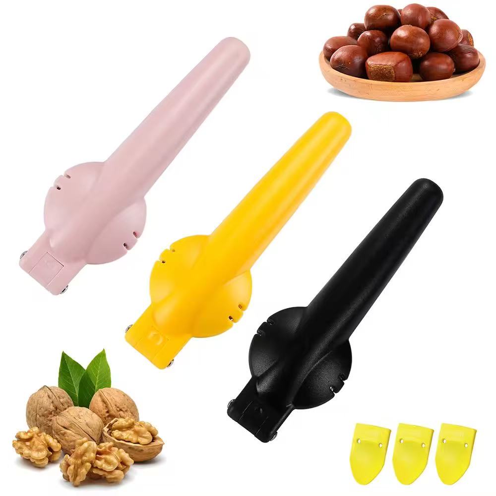 Stainless steel chestnut opener, nut shell remover, walnut and chestnut clamp