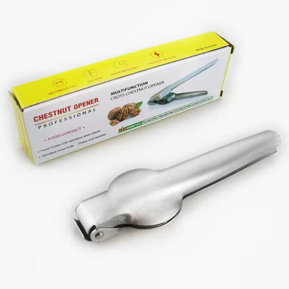 Stainless steel chestnut opener, nut shell remover, walnut and chestnut clamp