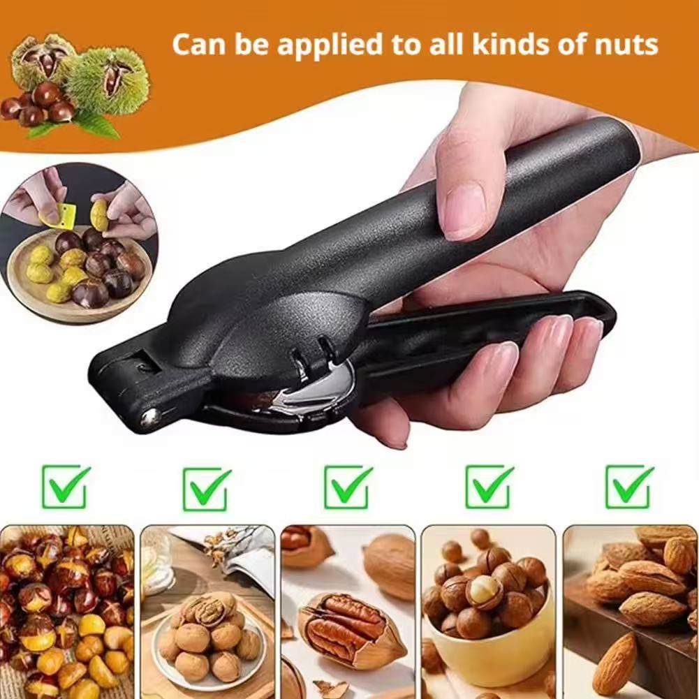 Stainless steel chestnut opener, nut shell remover, walnut and chestnut clamp
