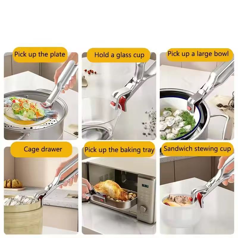 Multifunctional stainless steel anti-scald clamp