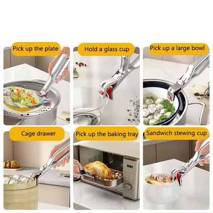 Multifunctional stainless steel anti-scald clamp