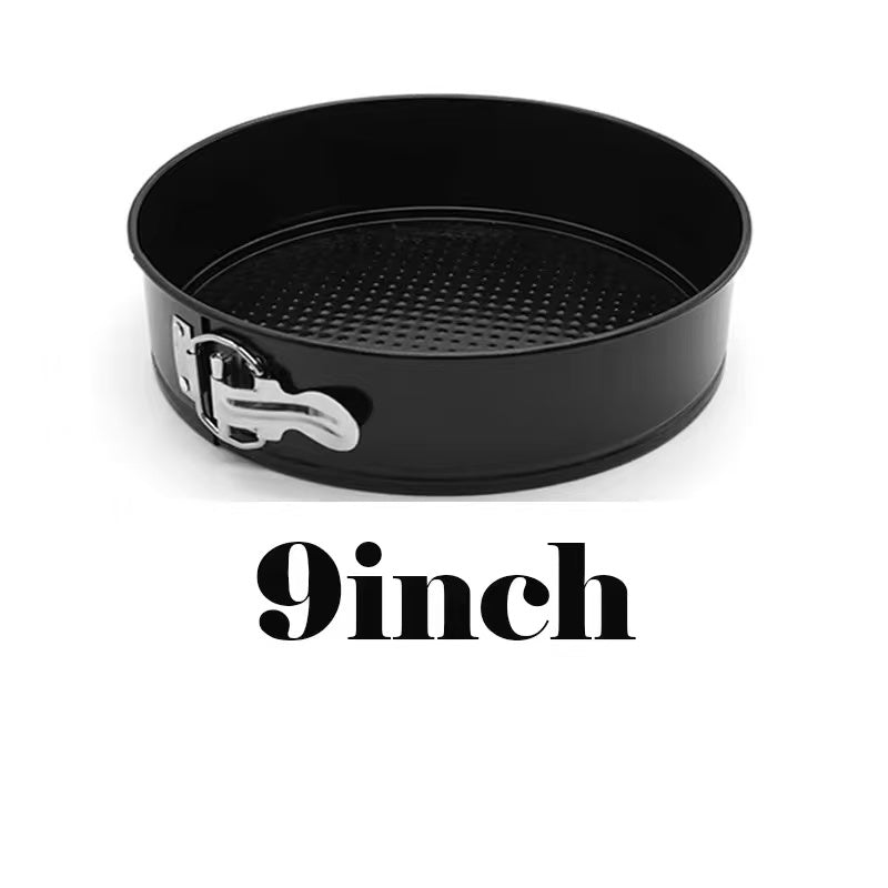 Locking cake mold set, baking tray