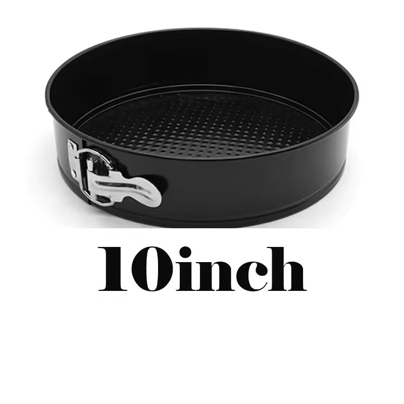 Locking cake mold set, baking tray