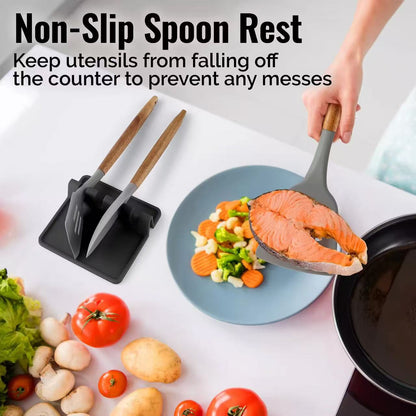 Silicone Kitchen Utensil Rack