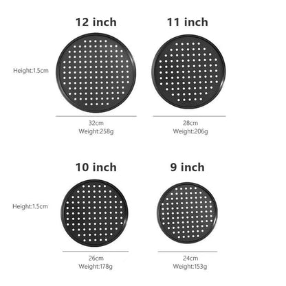 Cheese pizza carbon steel baking pan