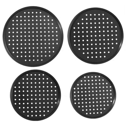 Cheese pizza carbon steel baking pan