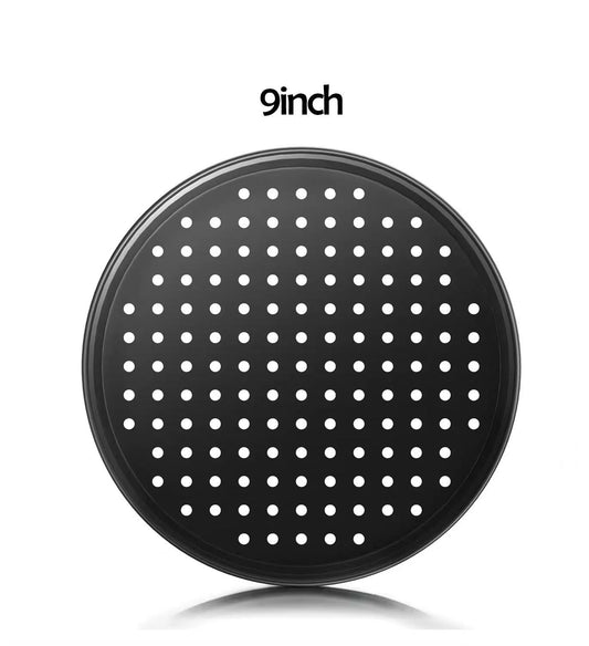 Cheese pizza carbon steel baking pan