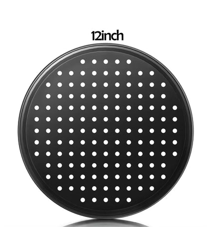 Cheese pizza carbon steel baking pan