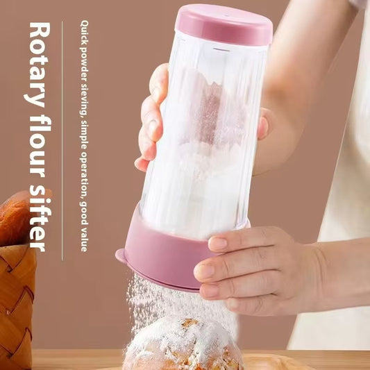 Rotary flour sifter -Baking tools