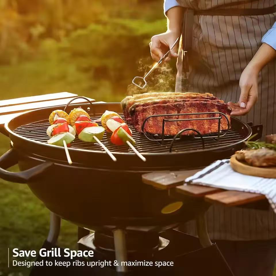 Beef and lamb steak barbecue grill