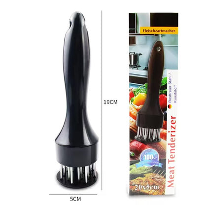 Stainless steel meat tenderizer needle