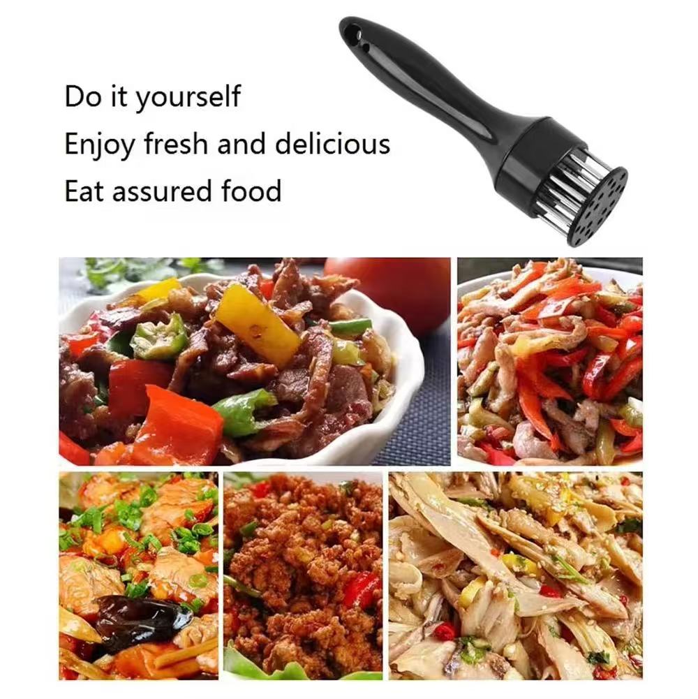 Stainless steel meat tenderizer needle