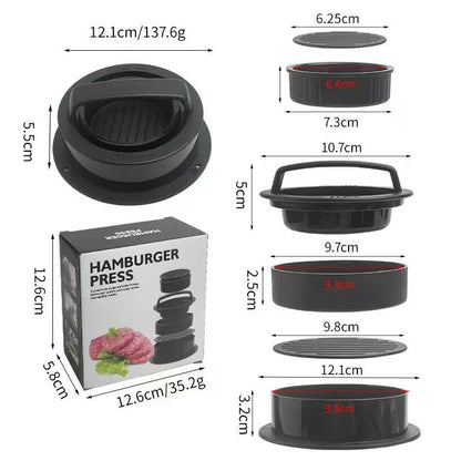Multifunctional Burger Press