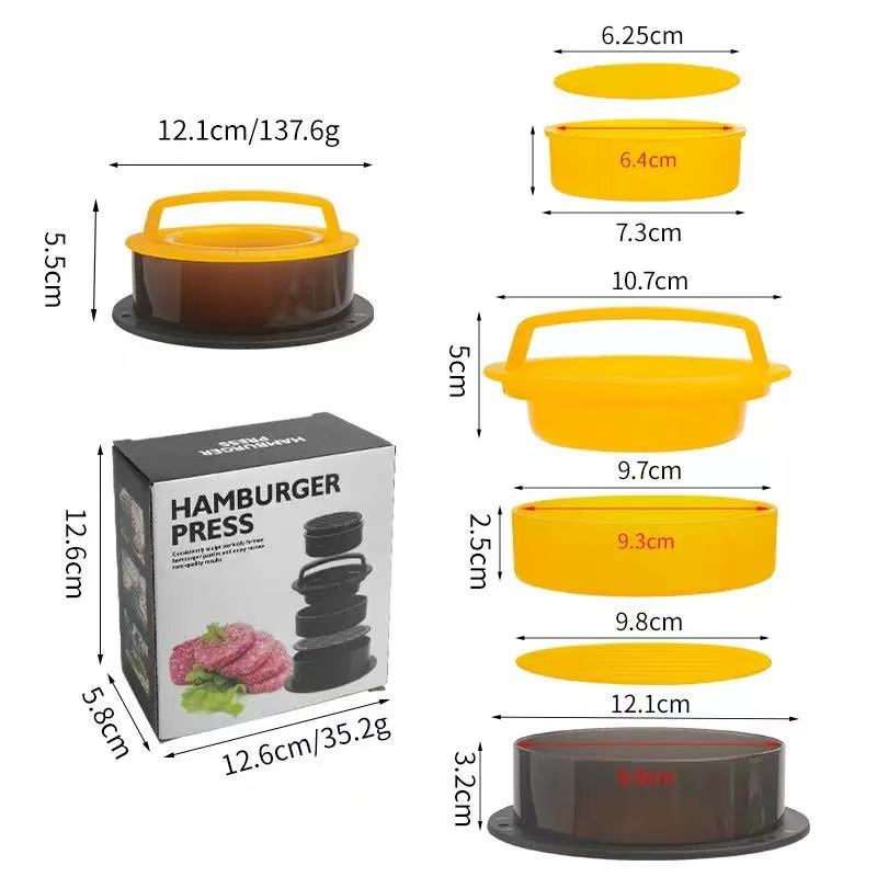 Multifunctional Burger Press