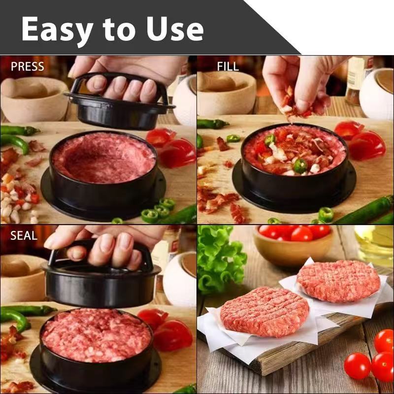 Multifunctional Burger Press