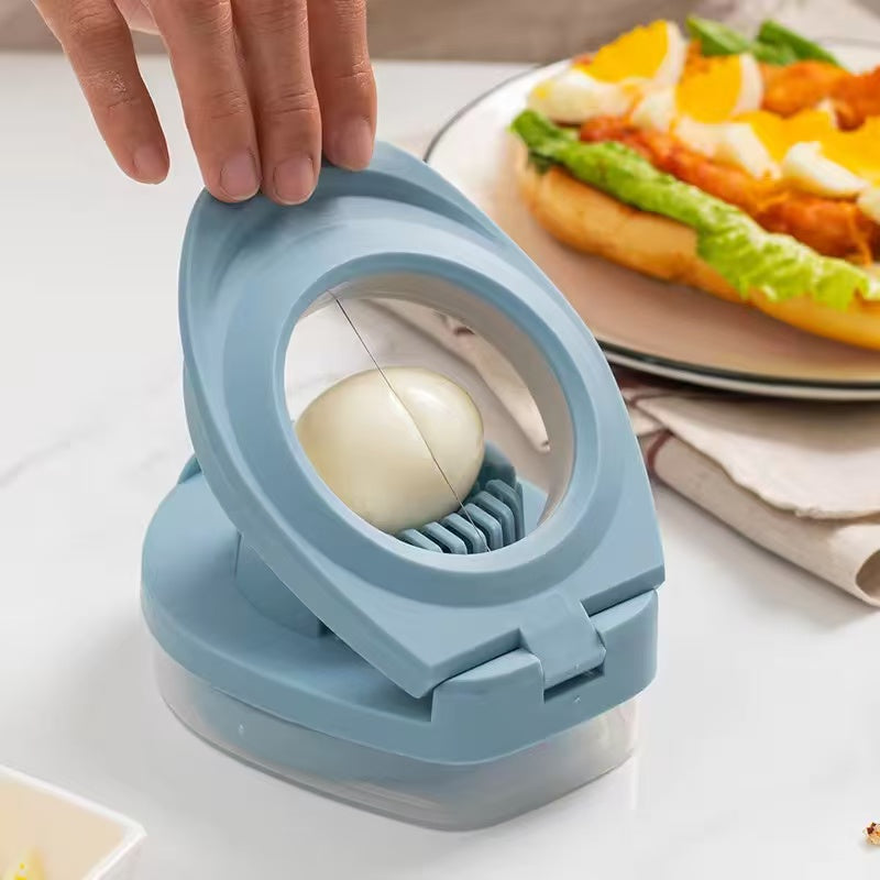 Multifunctional Stainless Steel Egg Slicer
